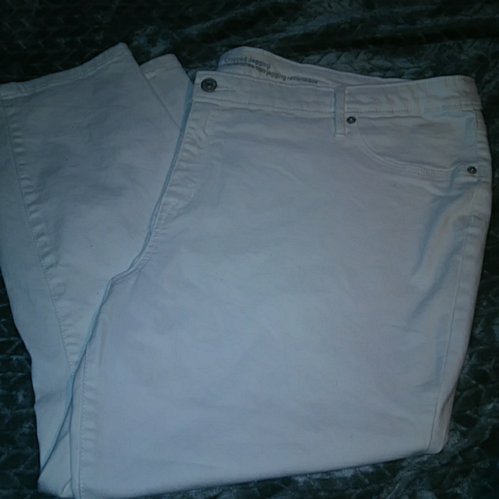 AVA &VIV cropped jeggings size 24w